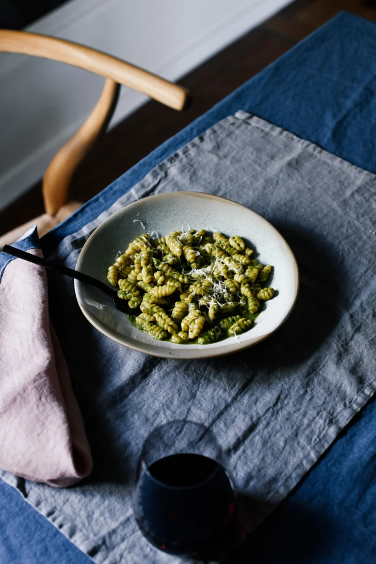 Malloreddus with Sorrel Pesto