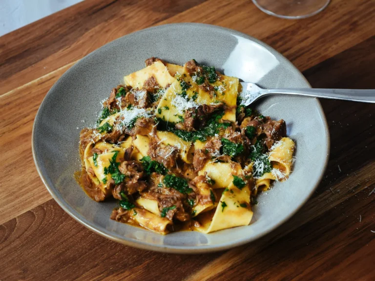 Pappardelle with Ossobuco and Gremolata