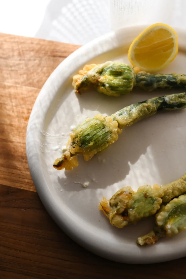 Stuffed Zucchini Flowers